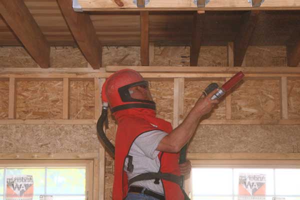 Wood restoration in a historic building being refurbished for a new use